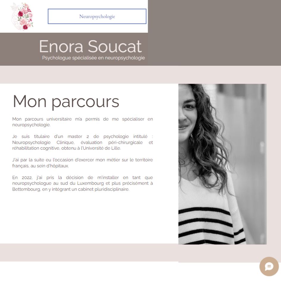 enora soucat site web